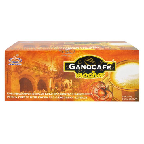10box X 15 sachet Gano Cafe Mocha Gano Excel Ganoderma Halal - DHL EXPRESS