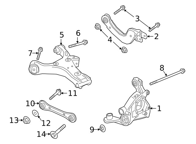 Genuine Ford Lower Control Arm Adjust Cam CV6Z5K751A