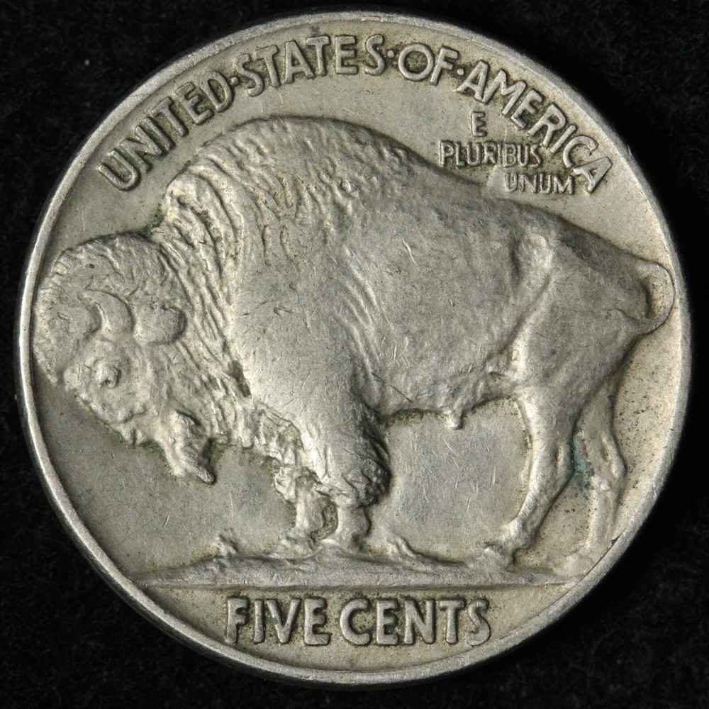 1923 Buffalo Nickel AU+ E287 KRCM