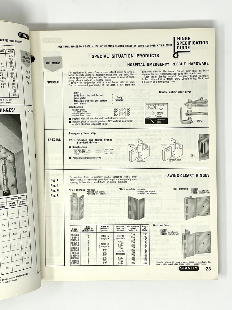 Stanley Hardware Catalog 130 - December 1975 - Architectural Residential