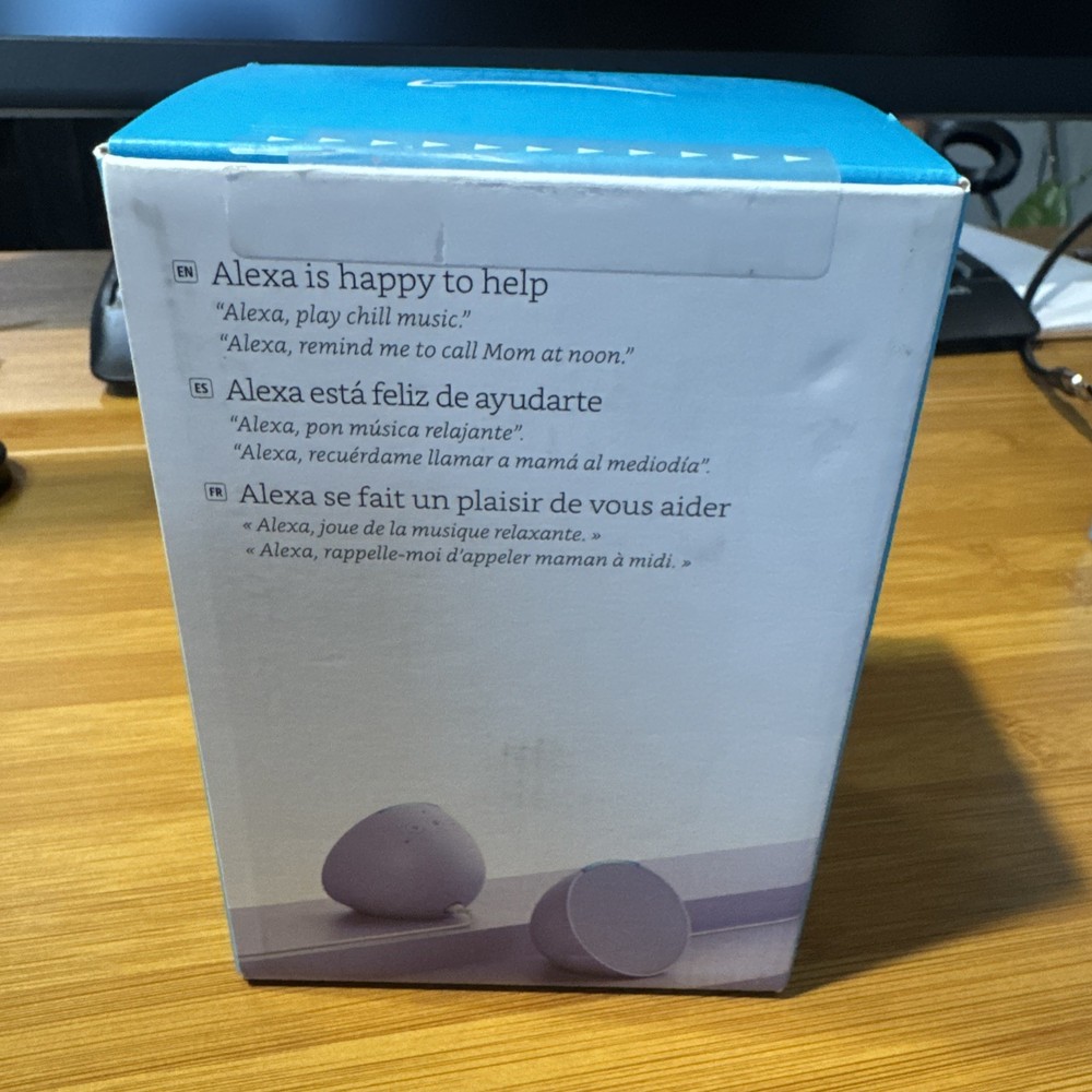 Amazon Echo Pop Smart Speaker - Lavender Bloom