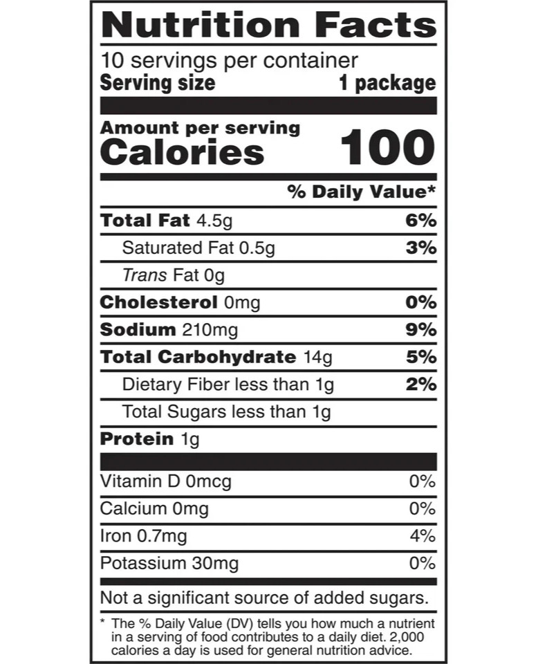 Funyuns Onion Ring Flavored Snack Chips, 10 Count Multipack