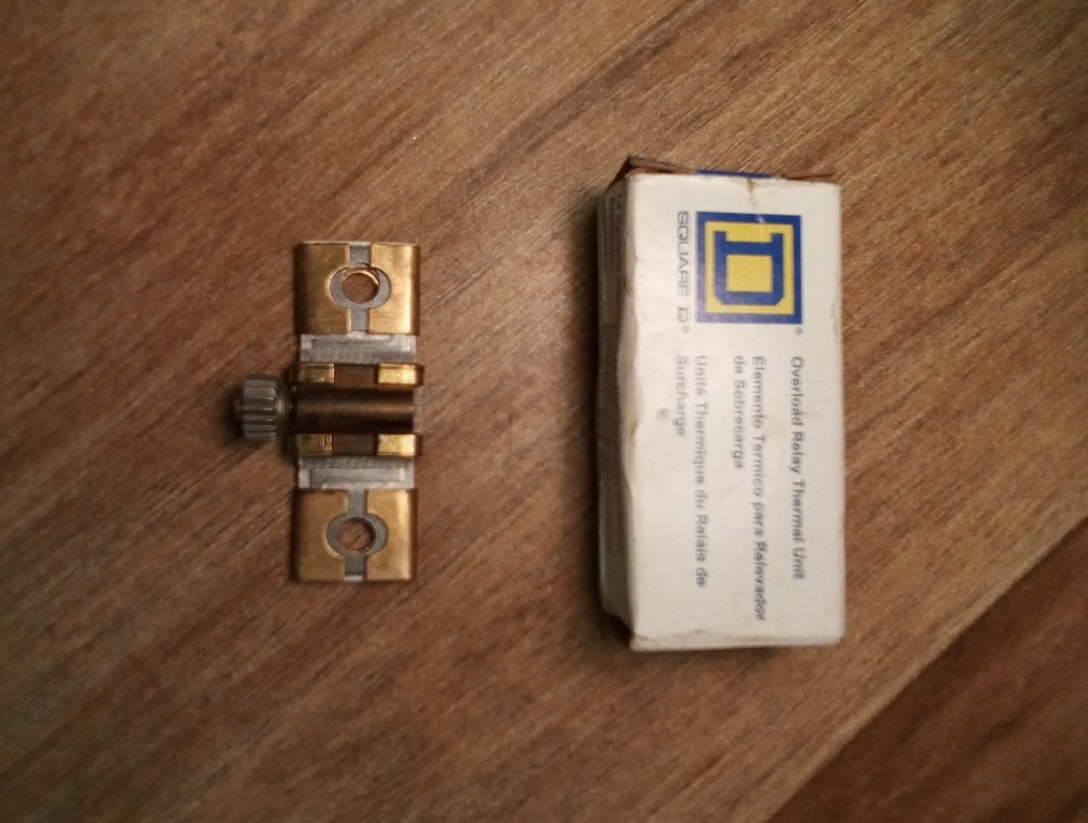 Square D 6.25 Overload Relay Thermal Unit