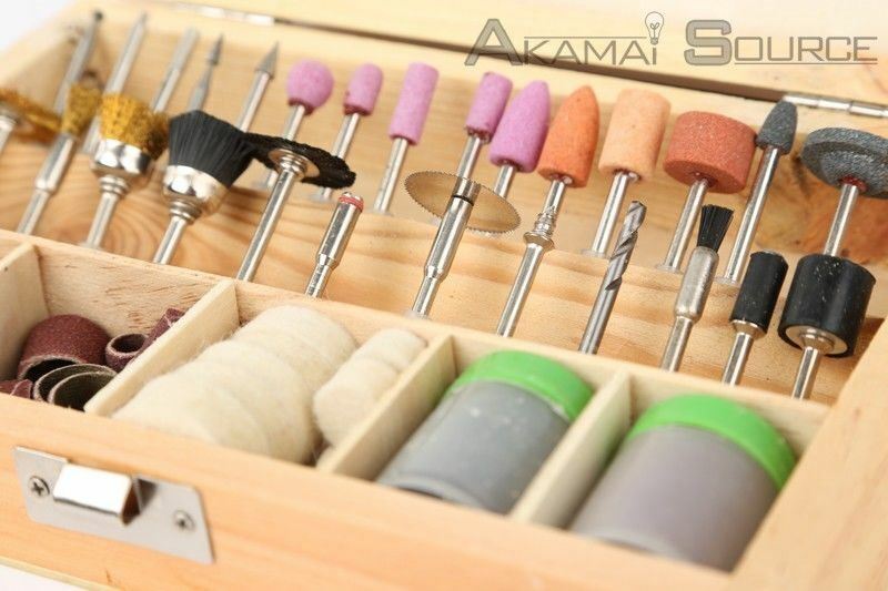 100Pc Rotary Tool Accessory Bit Set For Grinder 1/8" Power Tools Accessory Kit
