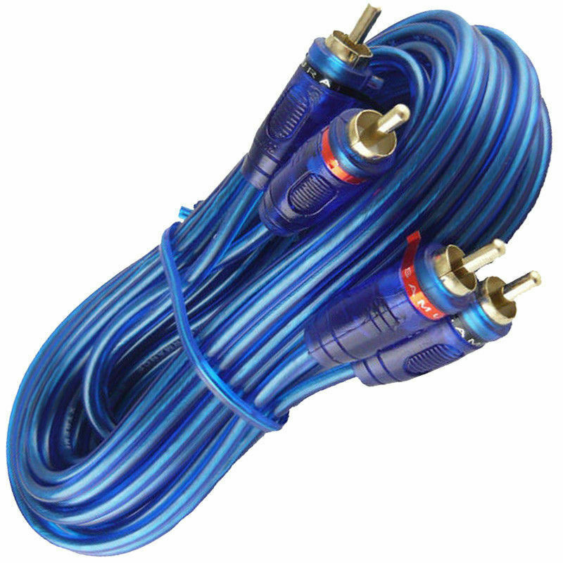 ABSOLUTE USA  Audio RCA Interconnect Cable 12 ft 2 Channel Competition