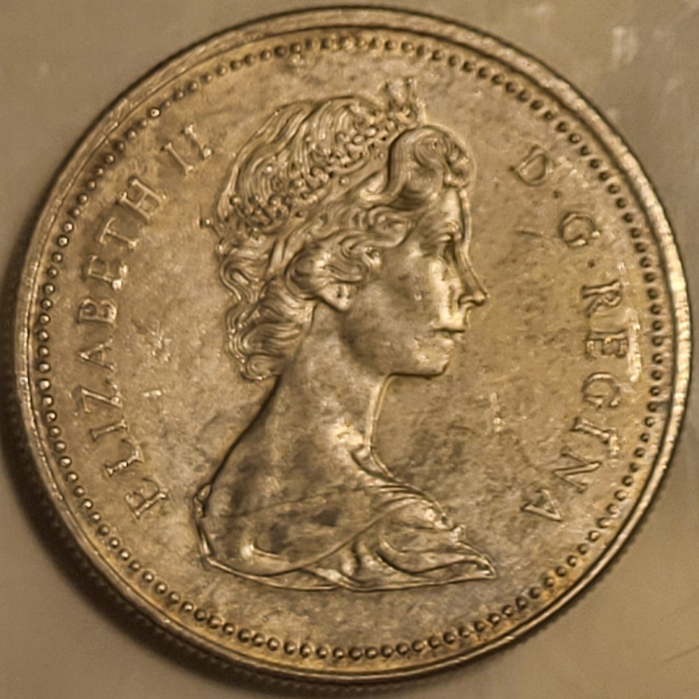 1973 Canada Commemorative Mountie Silver Dollar Coin! Great Condition!