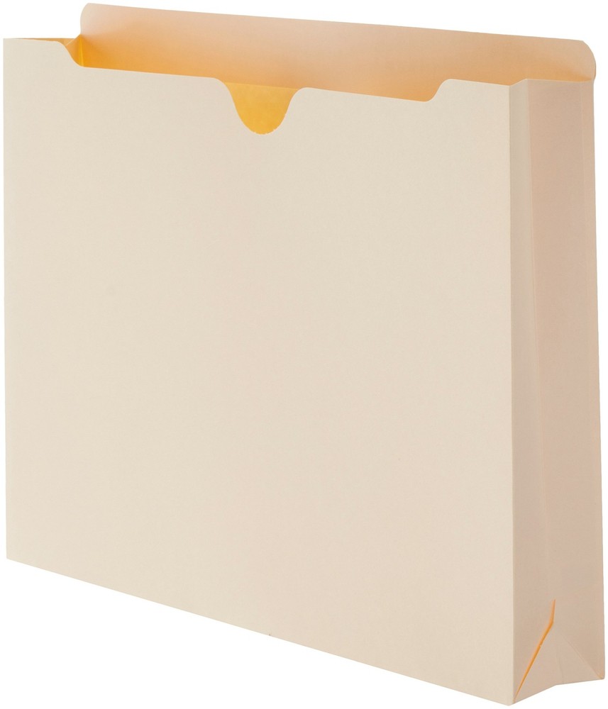 Amazon Basics File Folders Jacket, Reinforced 2 Inch Expansion, Manila