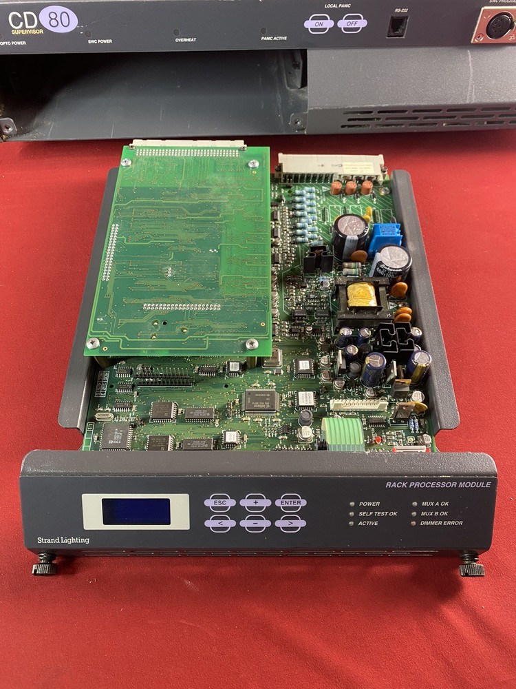 Strand Lighting CD 80 Supervisor Processor Retro Kit - Untested For Parts As Is