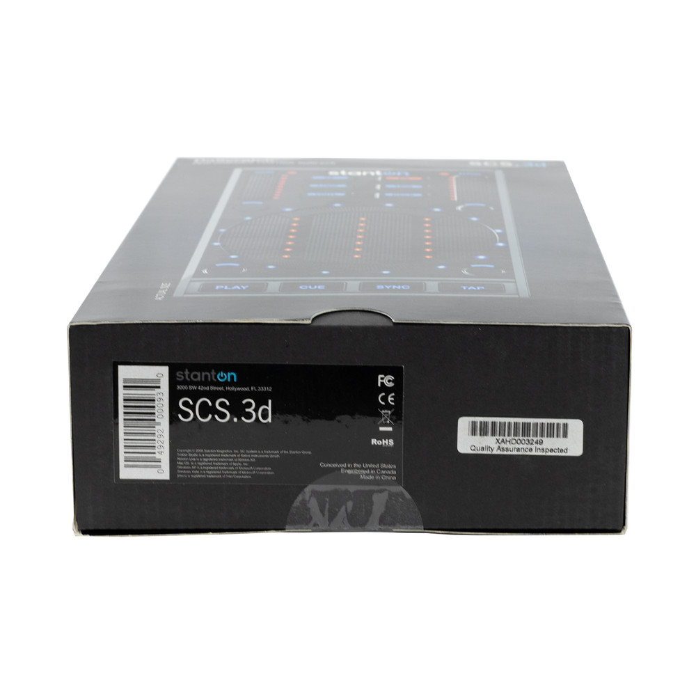 Stanton SCS.3d DaScratch DJ MIDI Controller w/ Multi-Touch Interface & USB Hub