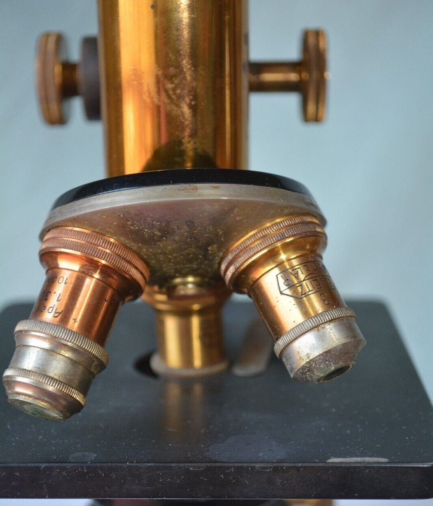 Ernest Leitz Wetzlar Microscope--1929