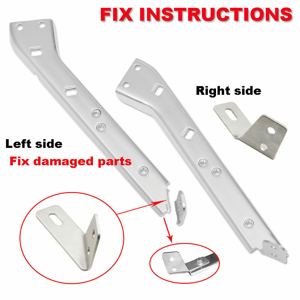 Fender Saddlebag Rail Support Bracket Fix For Harley Touring Electra Glide 85-08