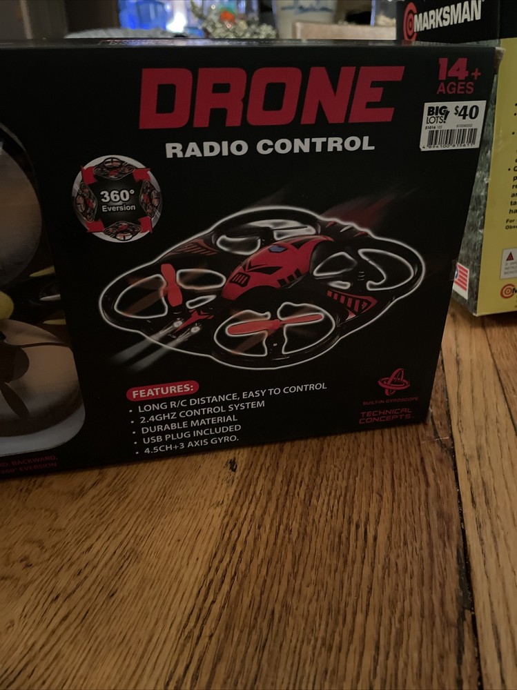 TECHNICAL CONCEPTS RADIO CONTROLLED DRONE -New In Box
