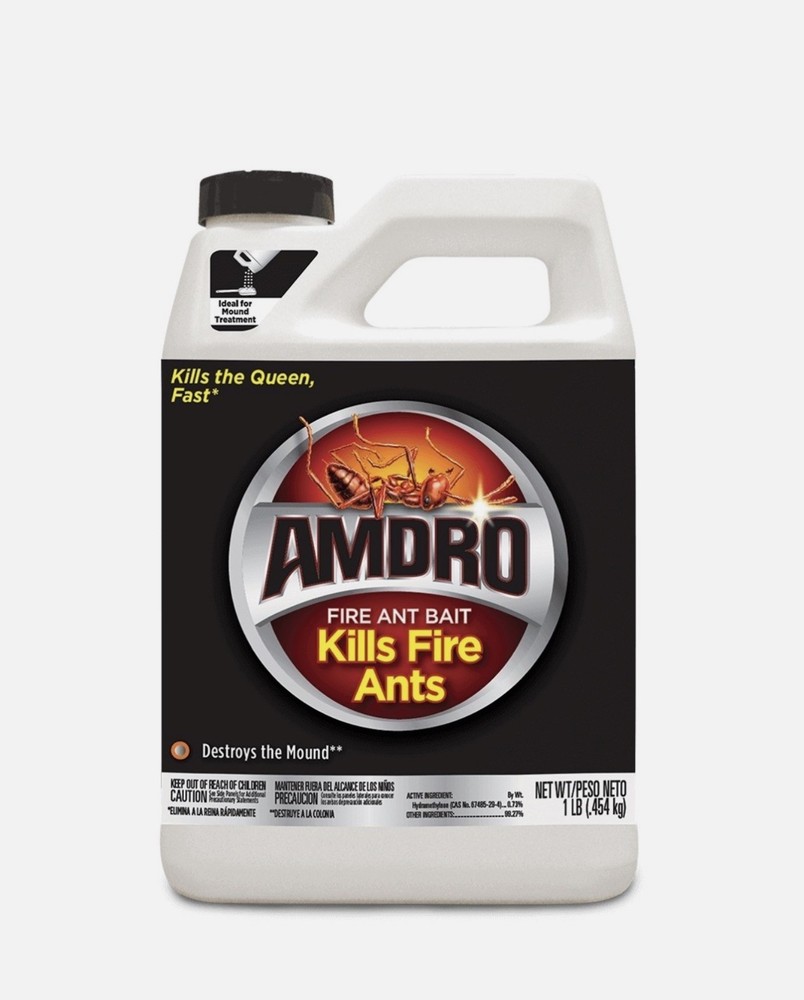 AMDRO Fire Ant Bait Killer Granules Hydramethylnon - 2 Lb.