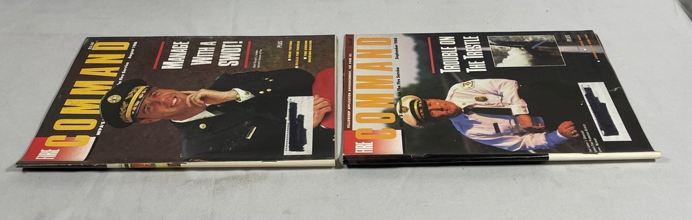FIRE COMMAND magazine l2 issues from 1988
