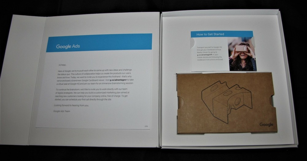 Google Cardboard Virtual Reality Viewer