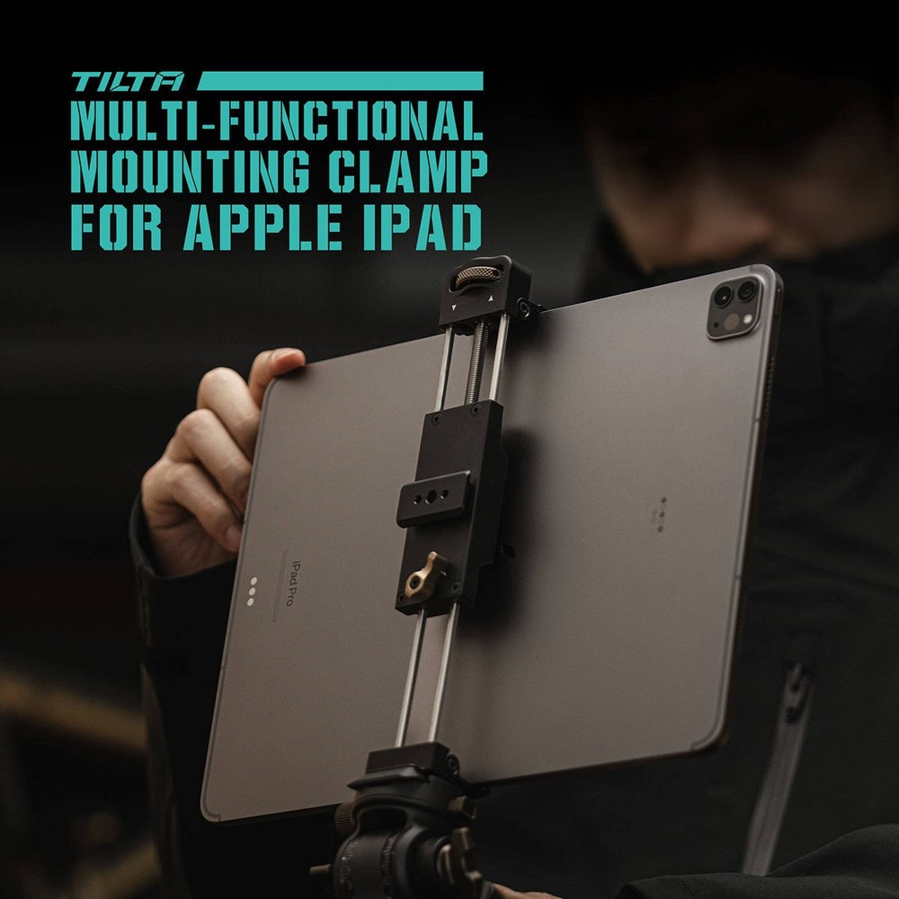 Tilta Multi-Functional Mounting Clamp for Apple iPad, Black