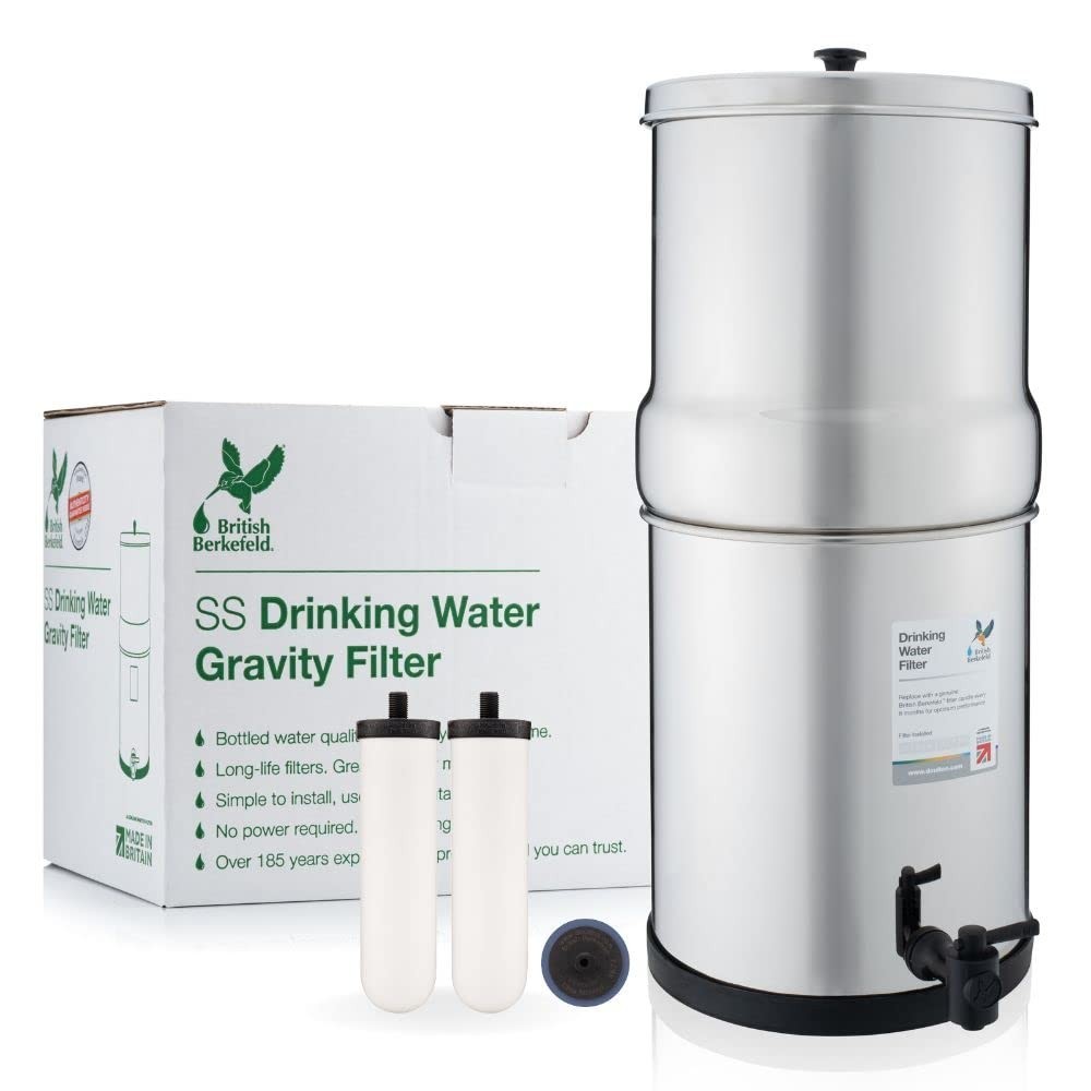 British Berkefeld Doulton W9361132 Countertop Water Filtration System 2.25 Gal
