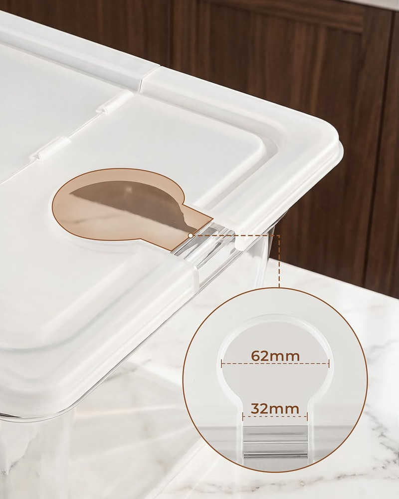 Sous Vide Container 12 Quart EVC-12 with Collapsible Hinged Lid Compatible with