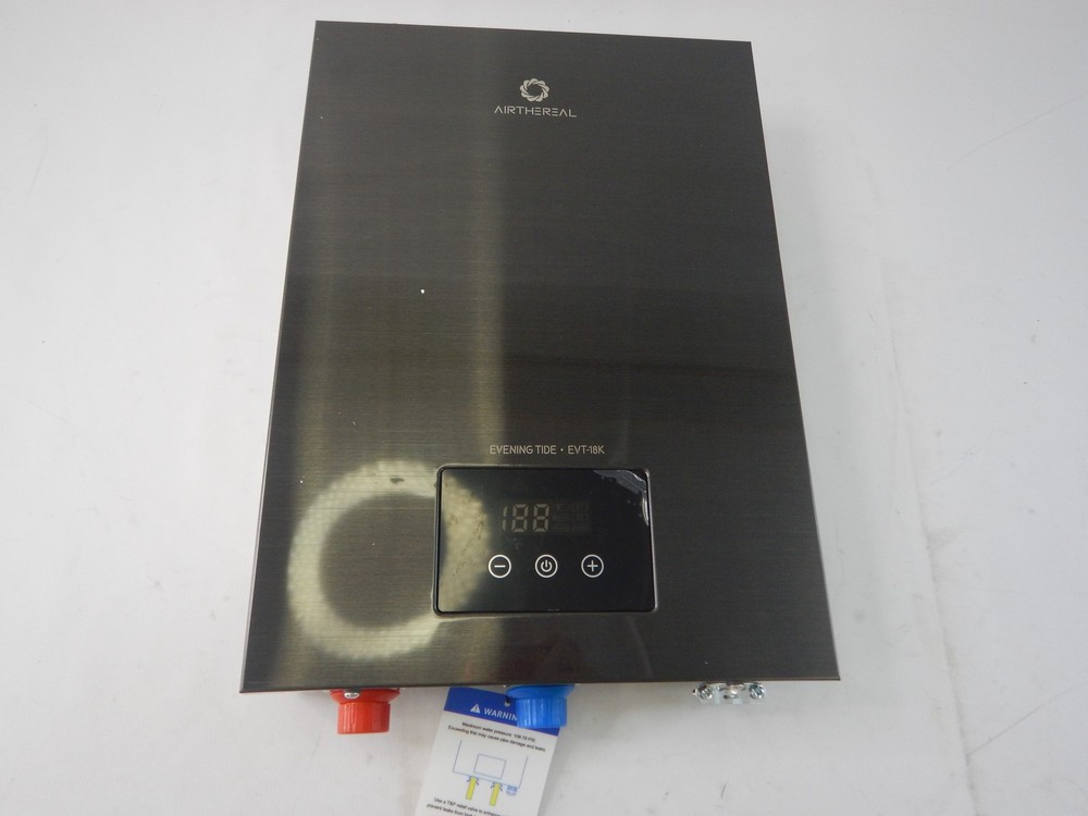Airthereal EVT-18K - Self Modulates Electric Tankless Water Heater