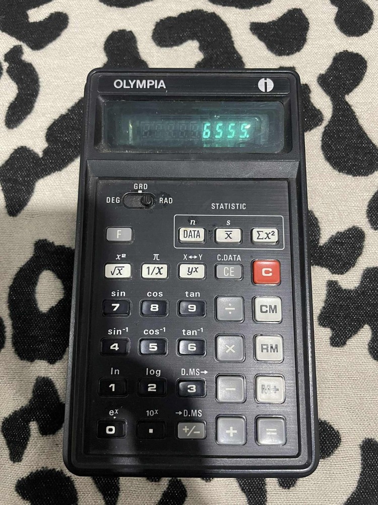 Olympia CD 90 SIGMA 1976 Calculator Fully working ( Read Description)