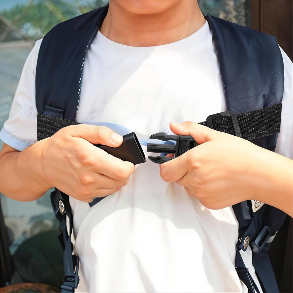 2 Pack Adjustable Backpack Chest Strap, Replacement Sternum Straps For Backpacks