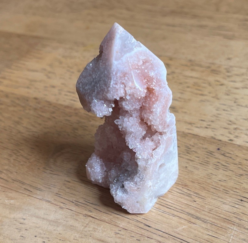 Pink Amethyst And Quartz Tower