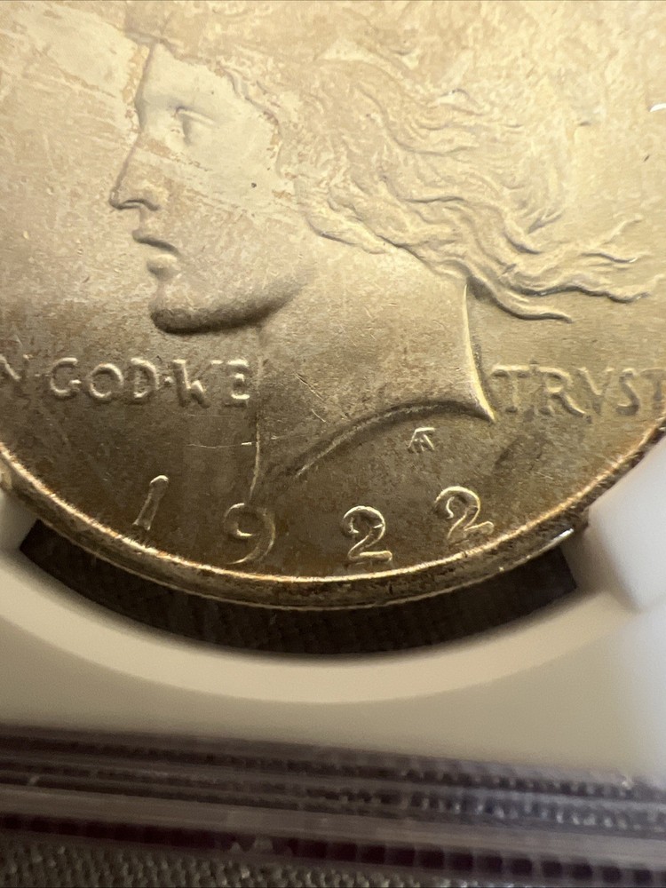 1922 Peace Silver Dollar $1 MS64 NGC