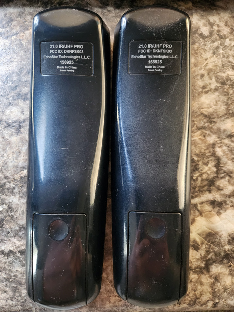 Dish Network 21.0 Remotes (2 remotes)