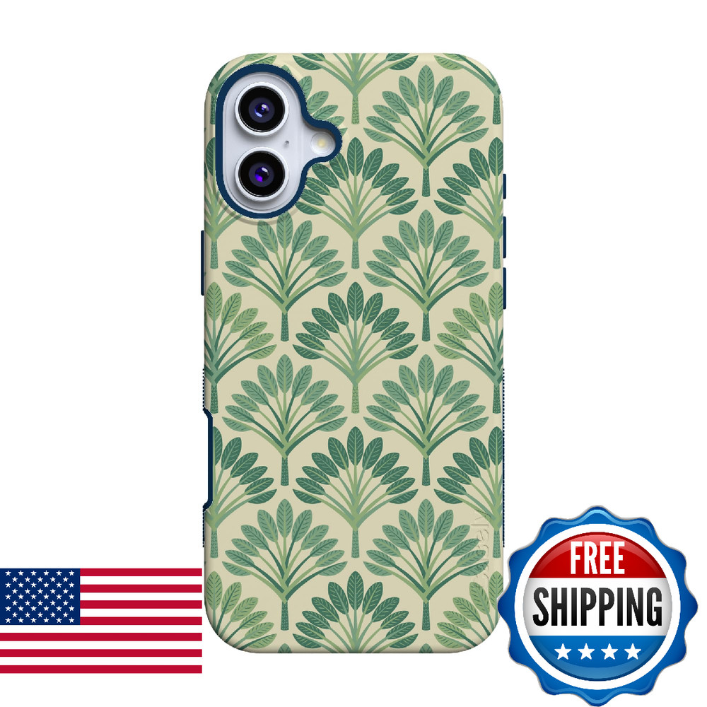 Casely iPhone 16 Case | Palm Royale | Palm Beach | Bold Protective Design | Comp