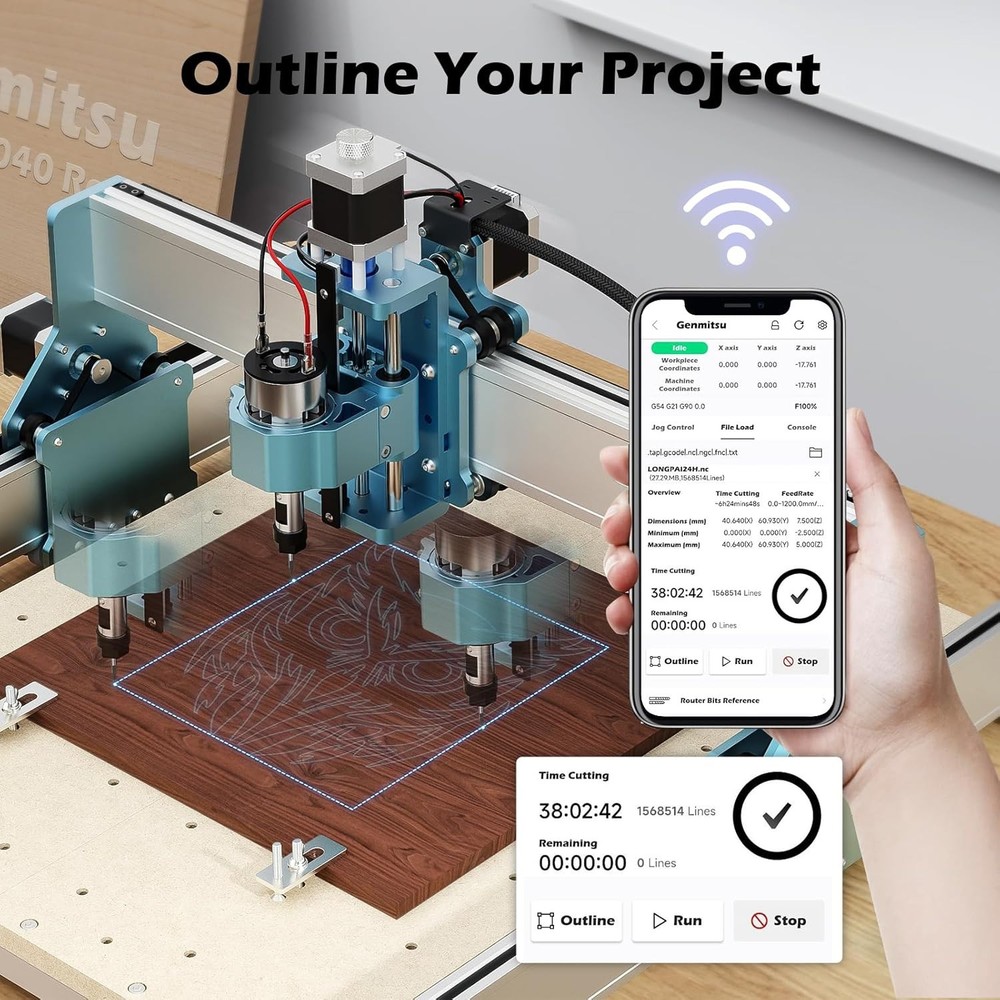 Genmitsu Offline Controller for 3018-PRO, 3020-PRO MAX V2, and More
