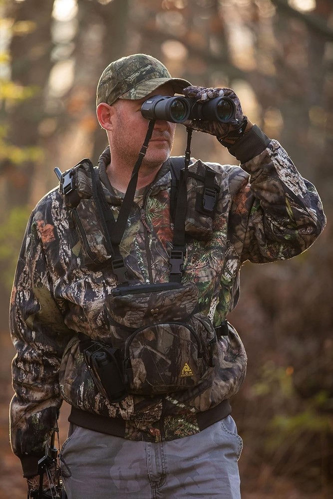 Binoculars Harness Case Pack, Bino Pack with Rangefinder Compartment - Detachabl