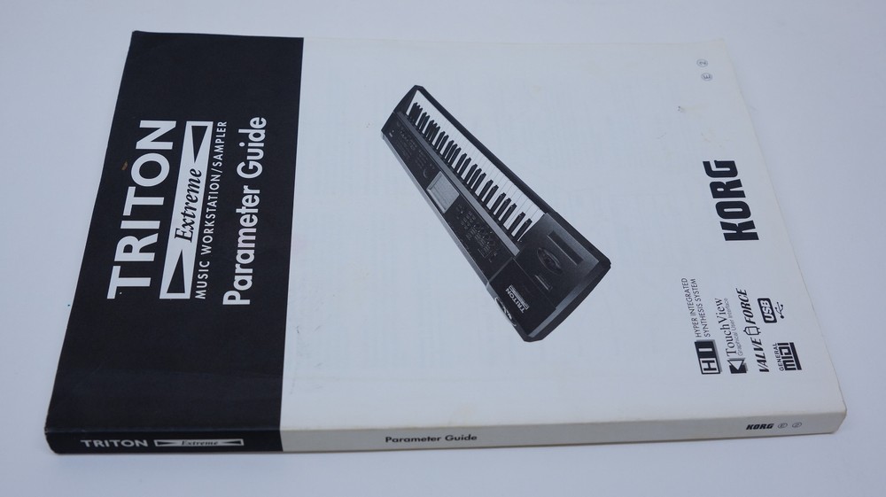 Korg Triton Extreme Parameter Guide by Korg Original and Complete #3