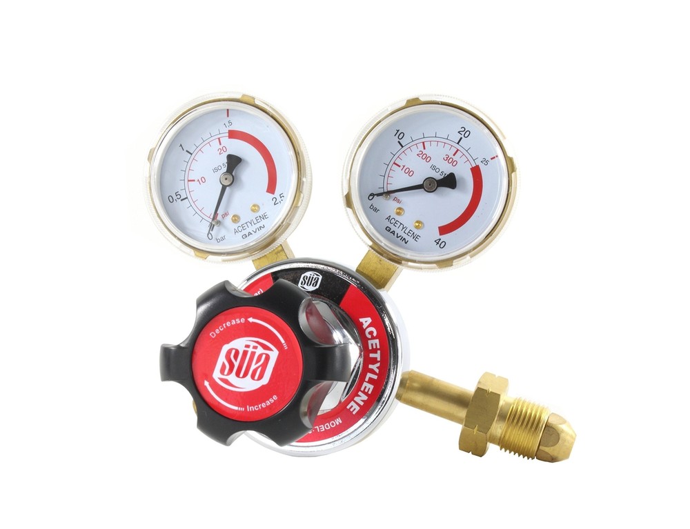 SÜA Oxygen and Acetylene Regulators Combo - 25HX Series Oxygen + Acetylene