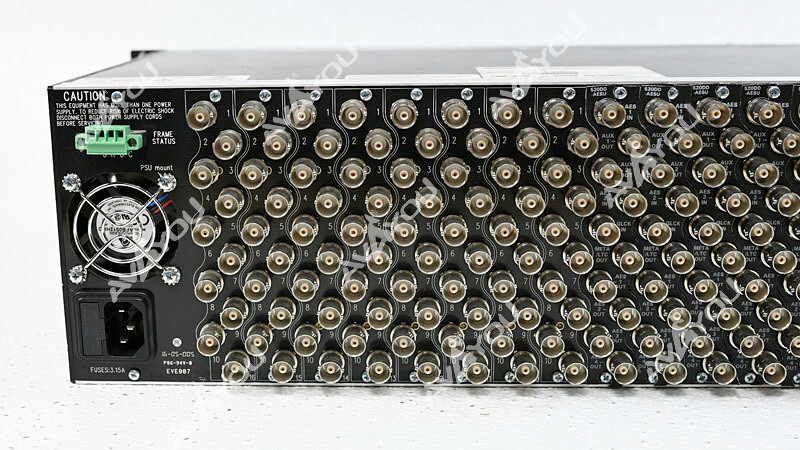 Evertz 500FR Exponent Frame w/ 7x 520DD-AESU Dolby E/AC-3 Decoder 1x PS