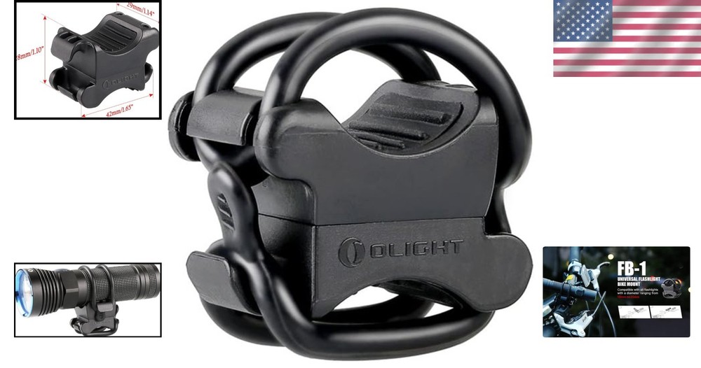 FB-1 Universal Bicycle Flashlight Mount