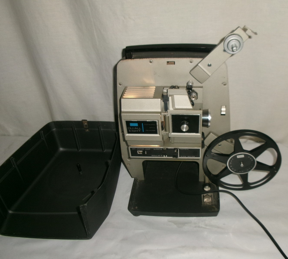 Sears Du-All Eight 584.92040 Film Projector working