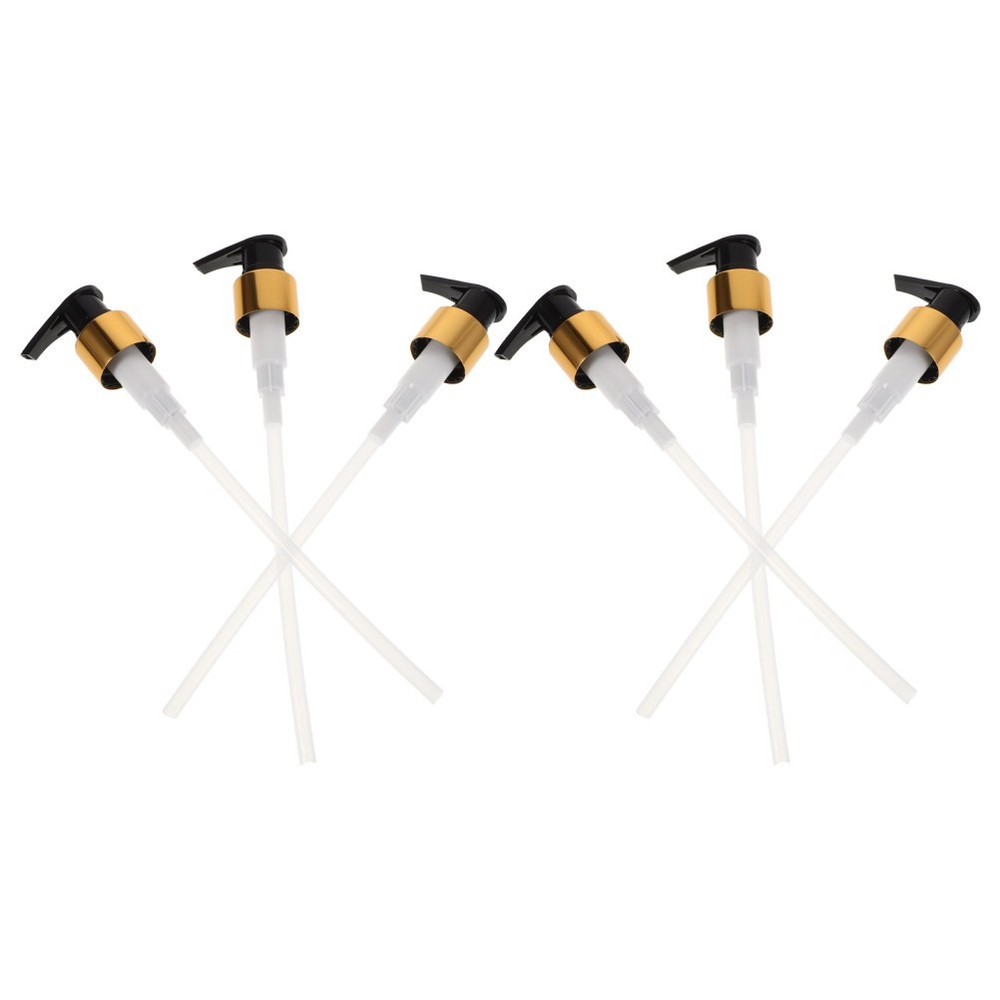 6pcs Bottle Dispenser Pumps: Plastic Lotion Pump Replacement for Hand Soap or