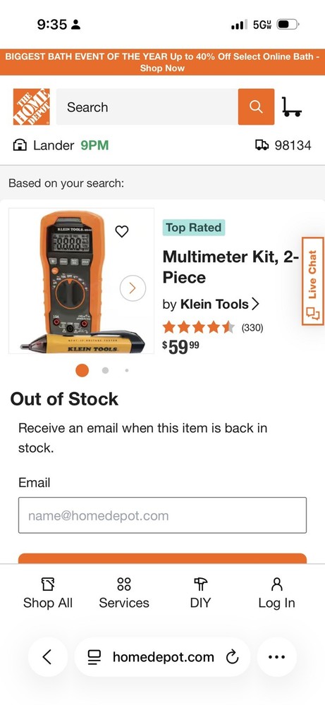 Klein Electrician's Tool Set