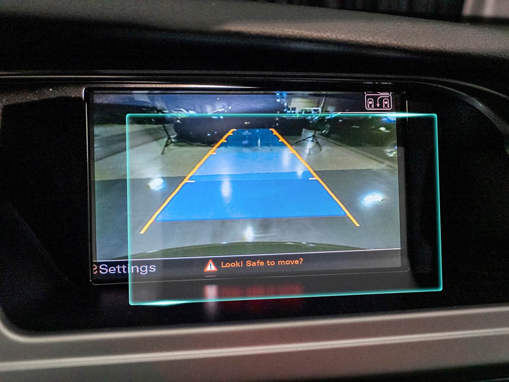 Crystal Clear Screen Protector for 2011 Audi A4 Vehicle Navigation