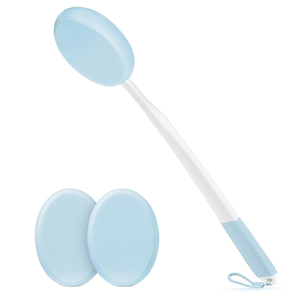 Lotion Applicator with Replaceable Pads for Back Elderly Sunscreen Cream