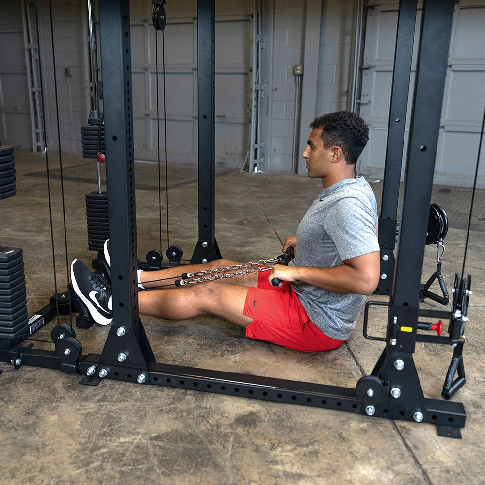 Body-Solid Functional Trainer Attachment with Weight Stacks