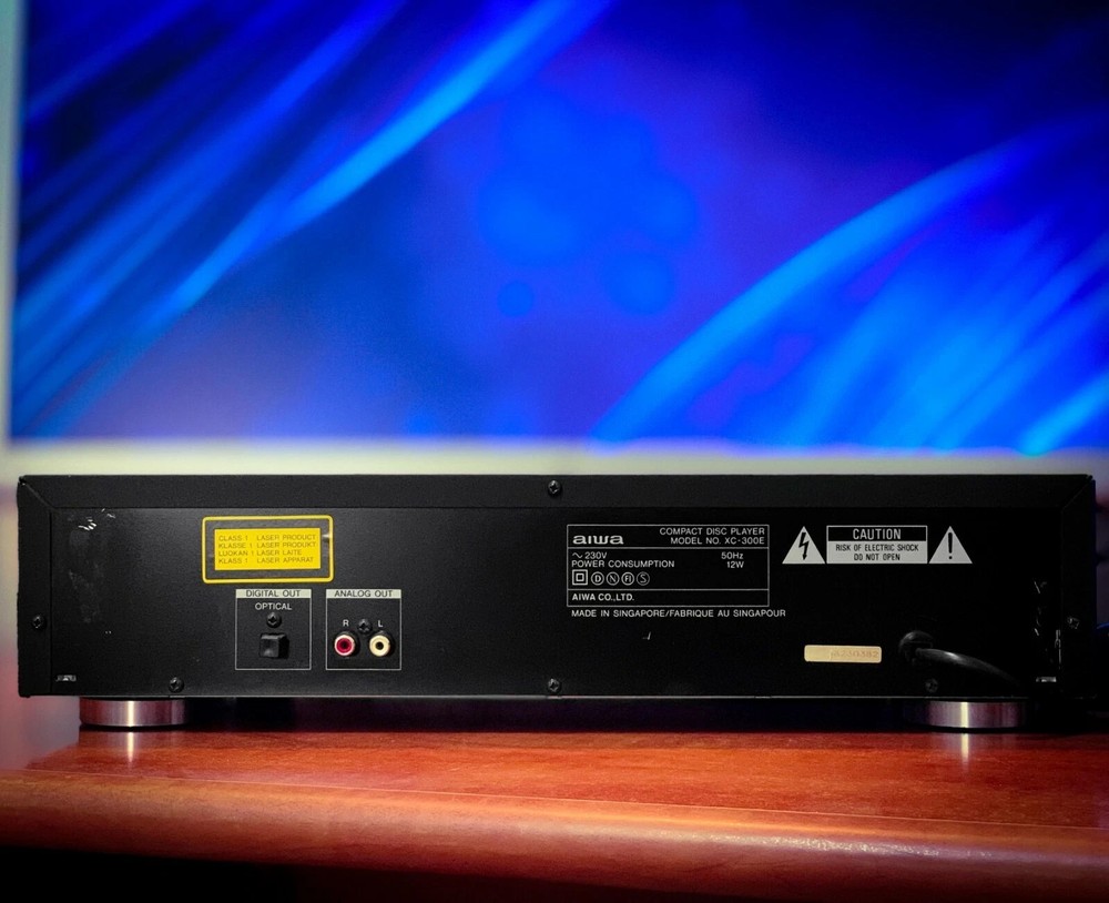 AIWA XC-300E 🌈RaRe🌈 Stereo CD Compact Disc Player