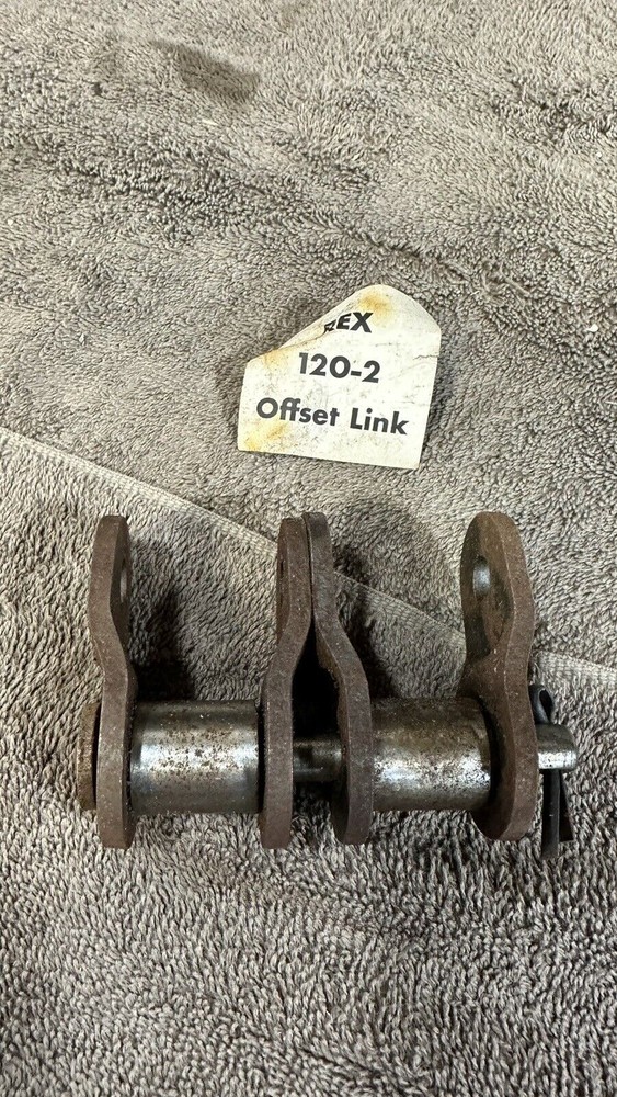 Rex 120-2 Double Offset Link. New But Got Damp And Slight Rust
