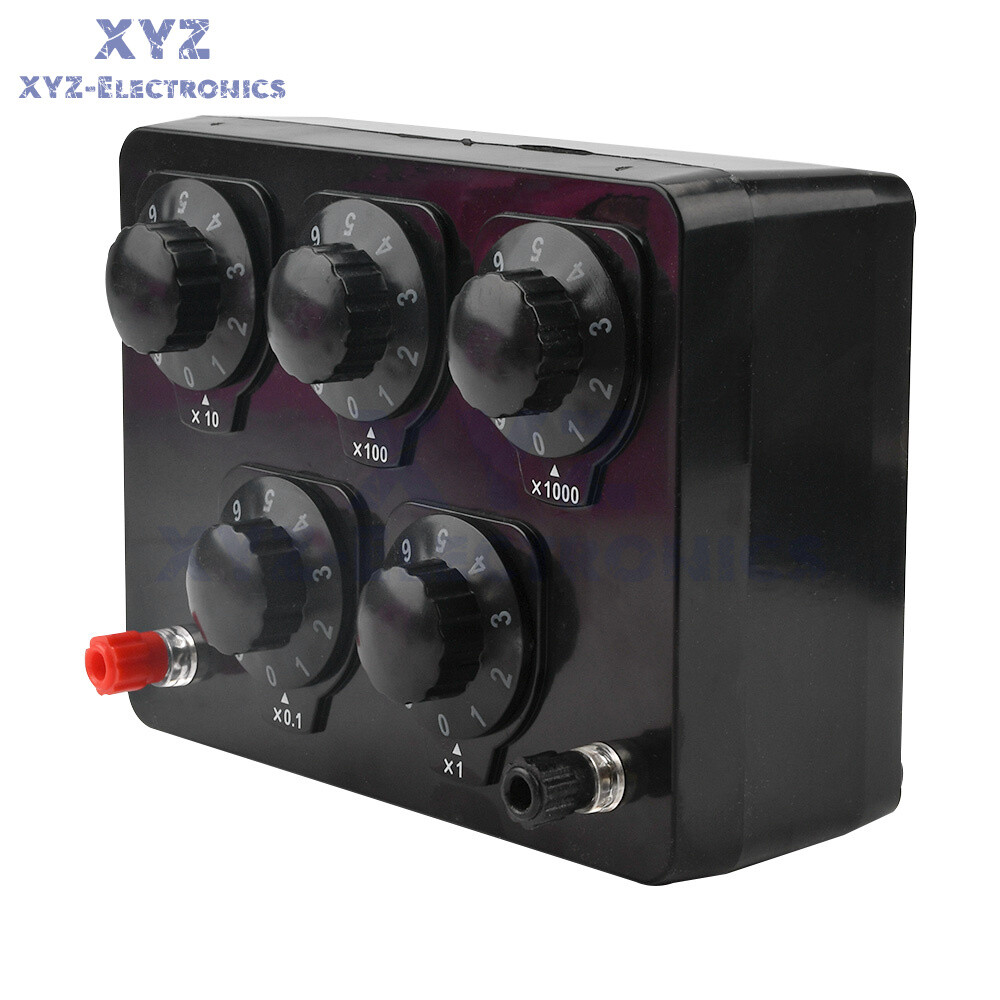 0-9999.9 Ohm Variable Resistance Box Decade Resistor For Physical Resistance Box