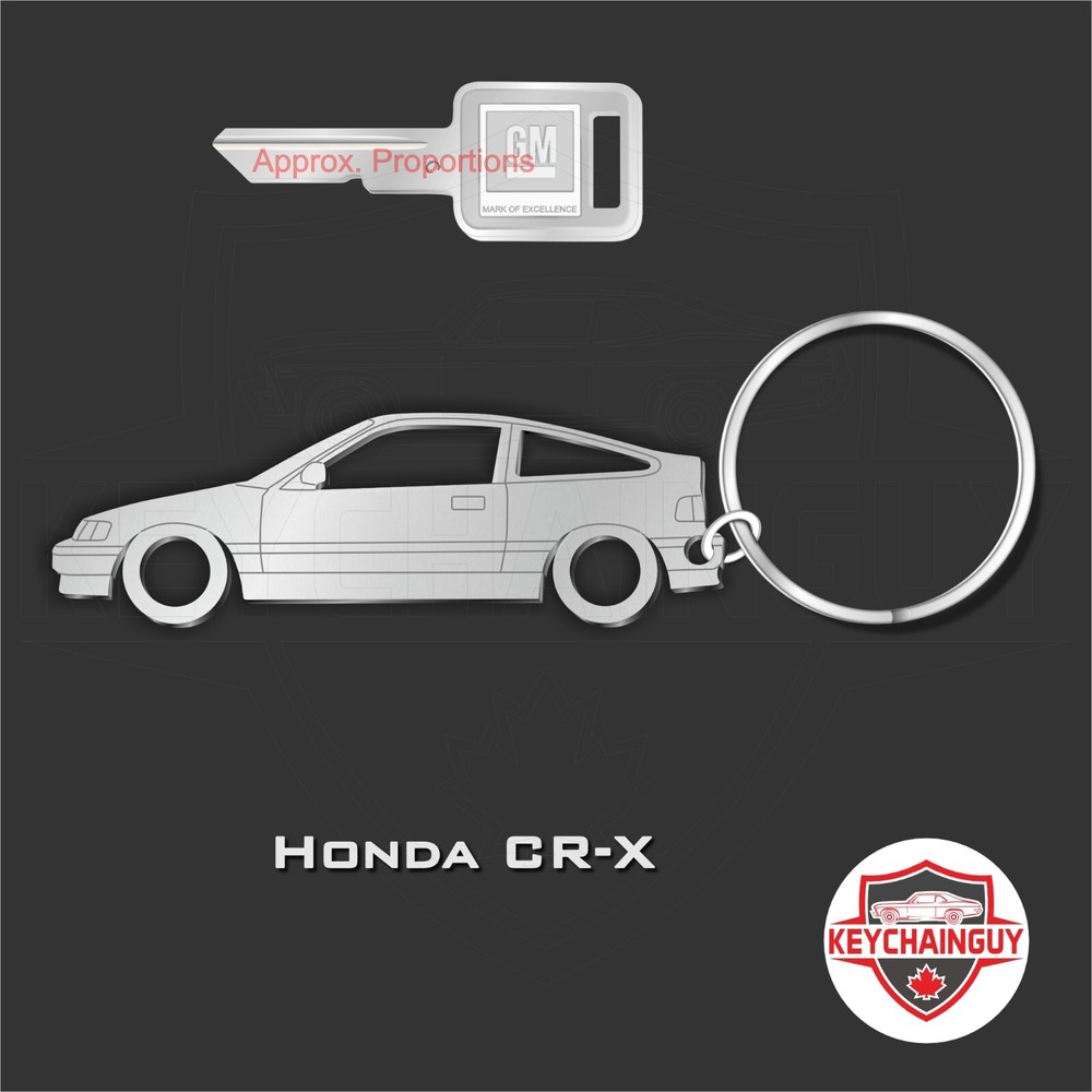1988 - 1991 Honda CR-X Gen 2 Keychains