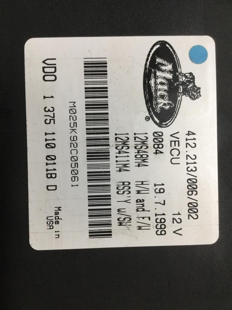 Replaces 2000 MACK E7 ETEC 400 HP AND ABOVE ENGINE CONTROL MODULE (ECM) , IL