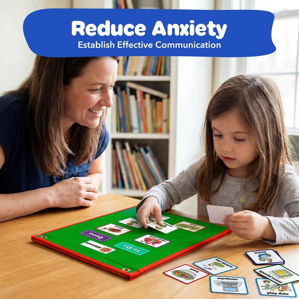 Torlam Visual Schedule for Kids Chore Chart, Morning Bedtime Routine Chart fo...