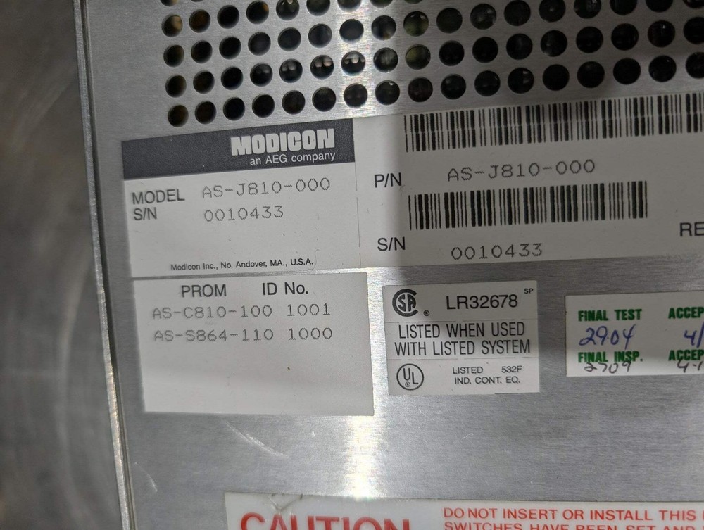 Modicon AEG -REMOTE I/O ADAPTER - ASJ810000
