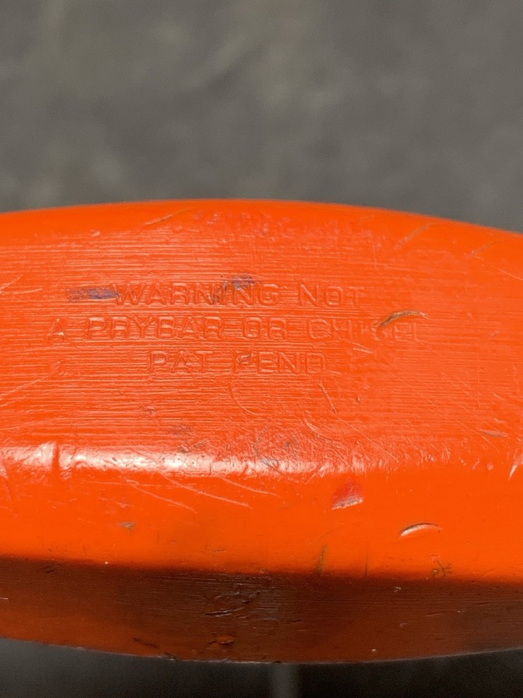 🇺🇸 🪛 Snap-on Tools Pre-Patent 1964 FIRE ENGINE RED Phillips Screwdriver RARE!