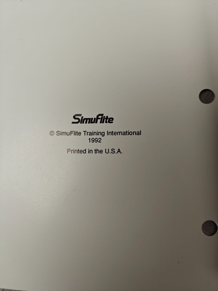 Citation V Cockpit Reference Handbook SimuFlite 1993 Aviation Training Manual